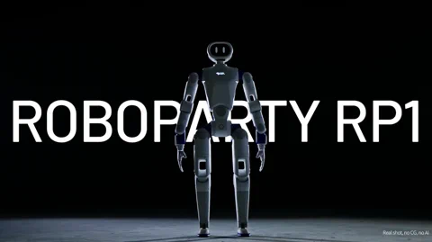 RoboParty RP1 Crashes the Humanoid Scene, No Black Boxes Invited